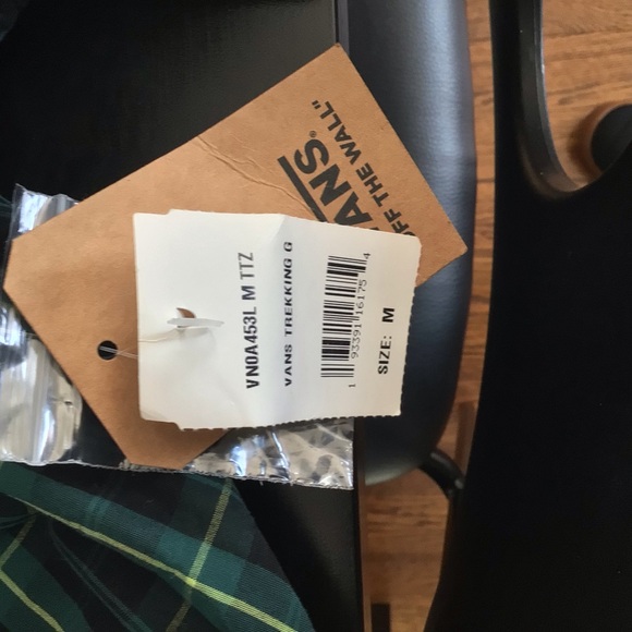 Vans Plaid Cotton Poplin Short-Sleeve Button-Up Shirt – Boys Medium – NWT - Picture 7 of 7